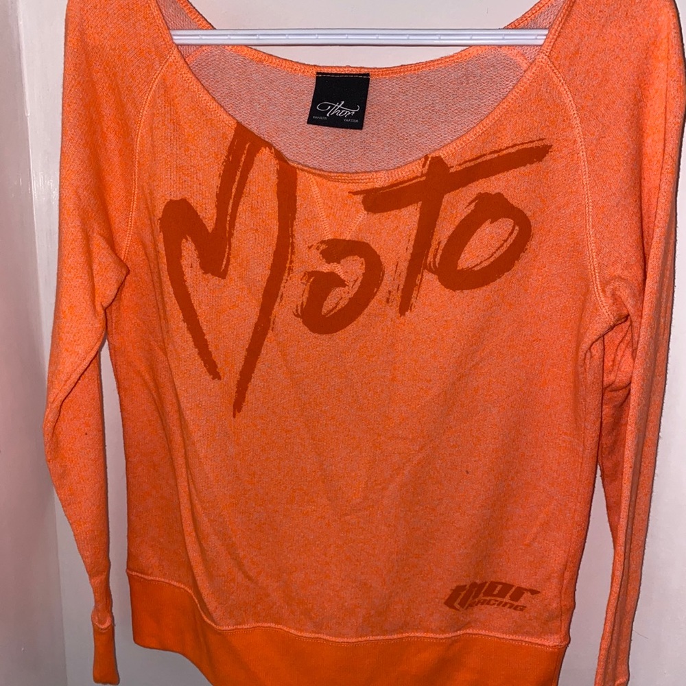 Thor off the shoulder long sleeve shirt